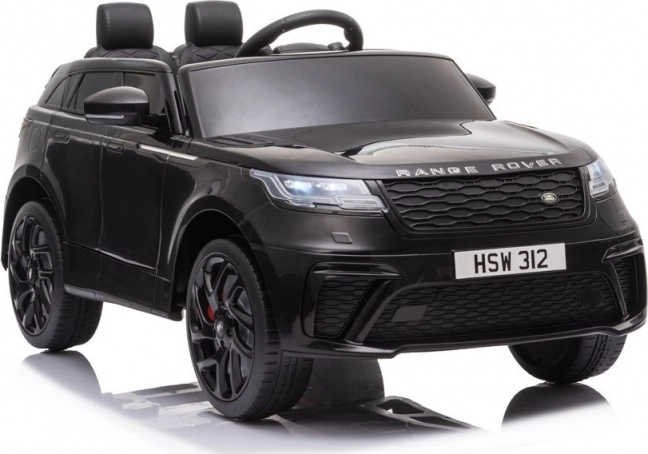 Dziecięcy elektryczny samochodzik RANGE ROVER, czarny lakier