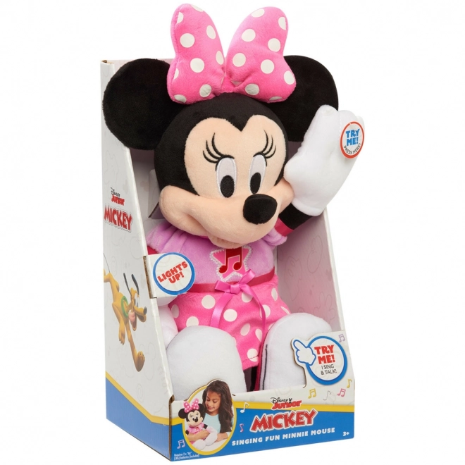 Śpiewająca pluszowa Minnie Mouse