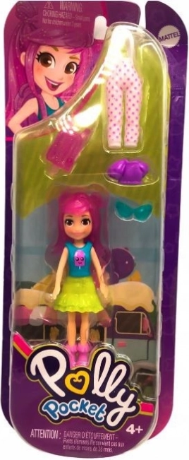 Lalka Polly Pocket – mały modowy zestaw z ubrankami i akcesoriami