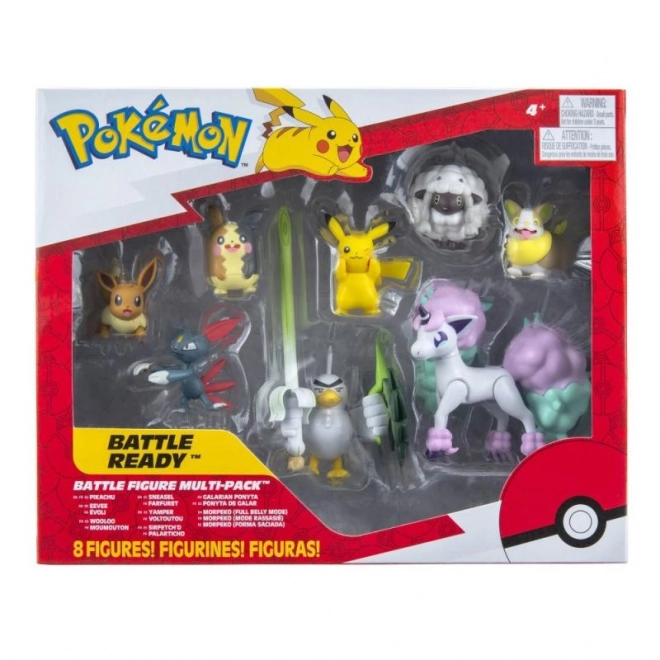 Zestaw 8 figurek Pokémon