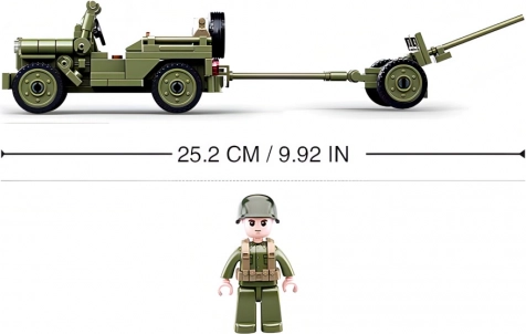 Akcyjny jeep z działem przeciwlotniczym