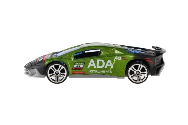 Auto sportowe 6szt. metal/plastik 8cm na wolny bieg w pudełku 10,5x27,5x4cm