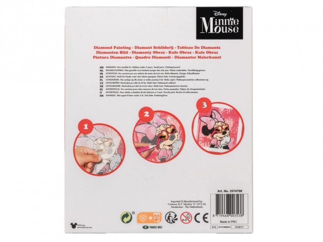 Disney Diamentowe Malowanie Minnie Mouse