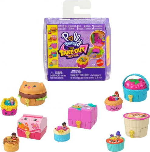 Polly Pocket Snacky Zestaw Pojazdów