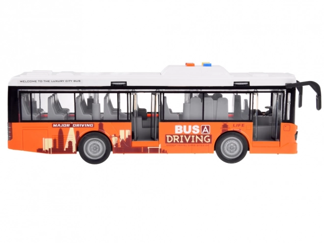 Duży autobus z dźwiękami i światłami
