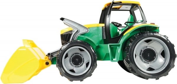 Dziecięcy traktor z łyżką Zielono-Żółty