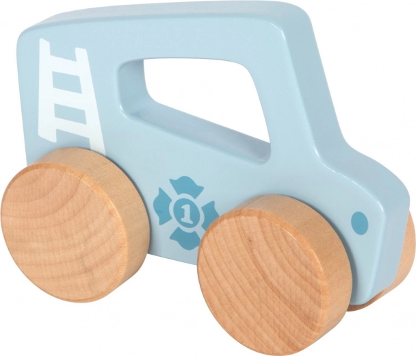 Drewniany niebieski samochodzik dla dzieci Small Foot