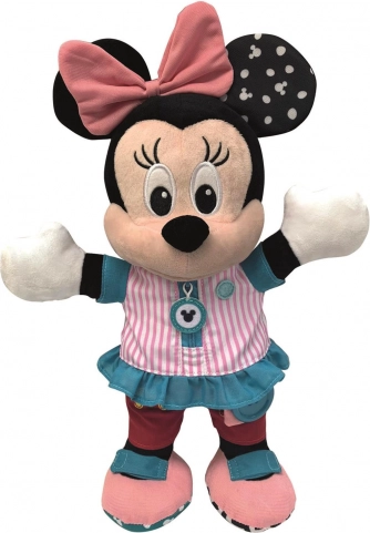 Pluszowa lalka BABY MINNIE – montessoriańska zabawka aktywizująca