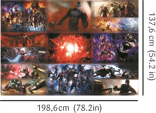 TREFL Puzzle UFT Marvel: Ostateczna kolekcja 13500 elementów