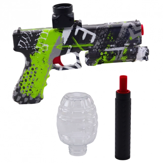 Pistolet na kulki żelowe i piankowe strzałki 2w1