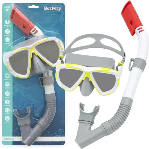 Bestway Hydro Pro Dive Mira – zestaw do nurkowania z rurką dla młodzieży i dorosłych 14+