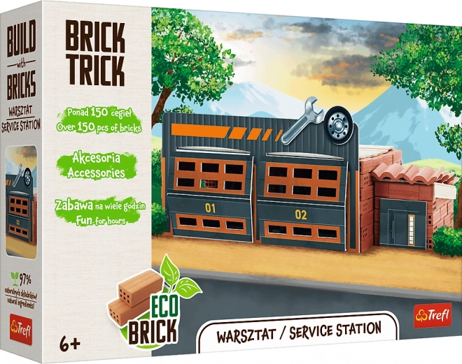 TREFL BRICK TRICK Warsztat Samochodowy L 150 elementów
