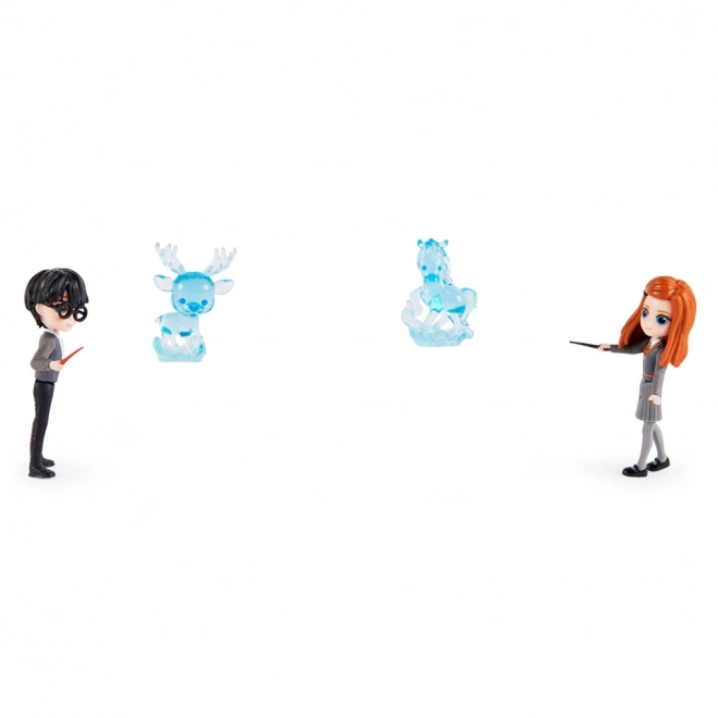 Figurki Świata Czarodziejów Patronus Harry i Ginny