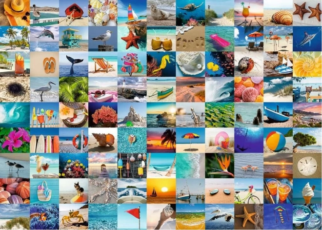 Puzzle RAVENSBURGER 99 chwil nad morzem 1000 elementów