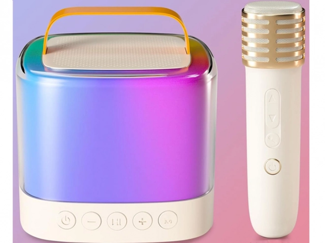 Mikrofon z bezprzewodowym głośnikiem i Bluetooth