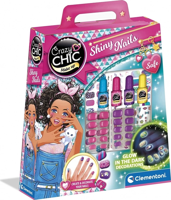 Zestaw do paznokci Crazy Chic Fluo