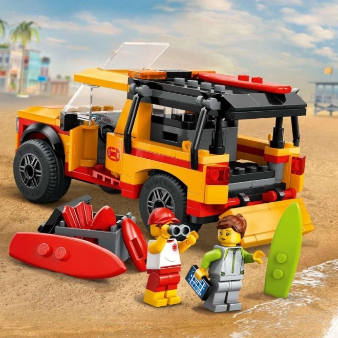 Lego City Furgonetka ratowników na plaży