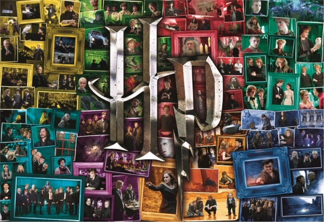 Puzzle 1500 elementów HARRY POTTER przez filmy