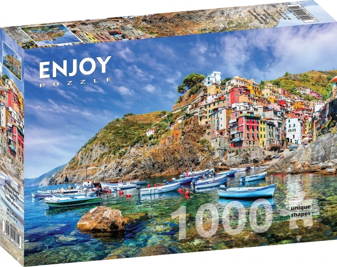 Puzzle Riomaggiore, Cinque Terre, Włochy 1000 kawałków