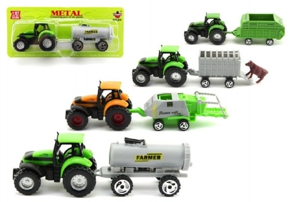 Traktor z przyczepą 16 cm