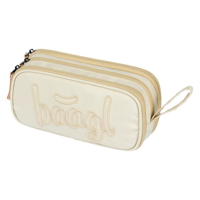Studencka piórnik Beige