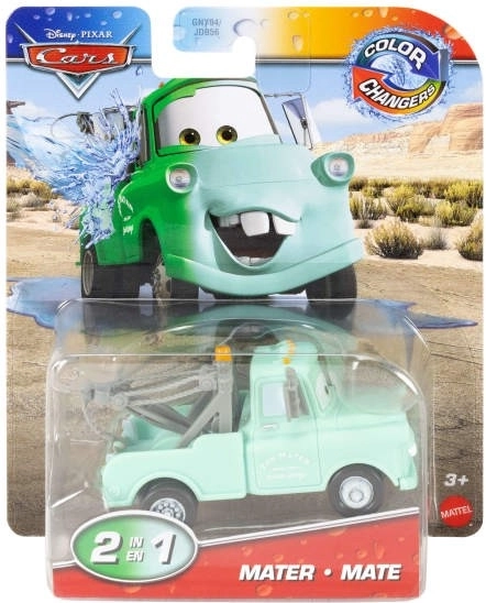 Zmieniające się kolory aut DisneyPixar
