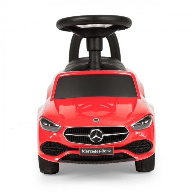 Samochód Mercedes C CLASS interaktywny volant brzmi czerwono