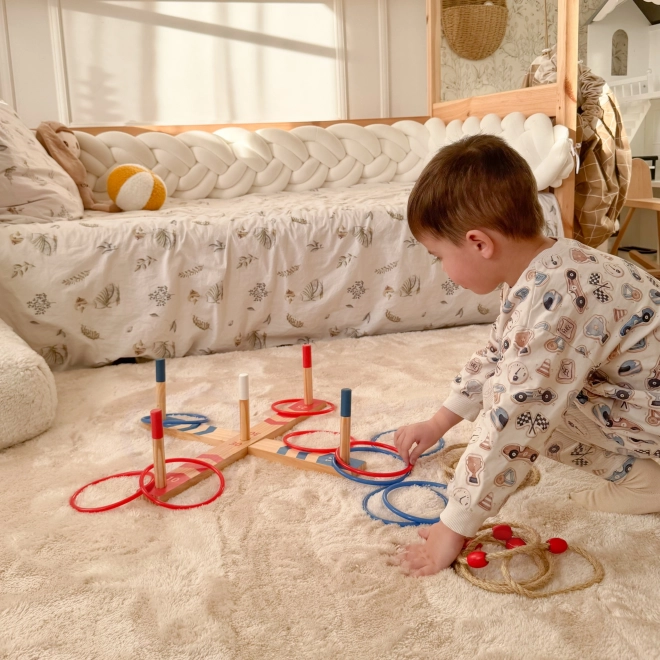 Drewniana gra Ring Cross od Tooky Toy