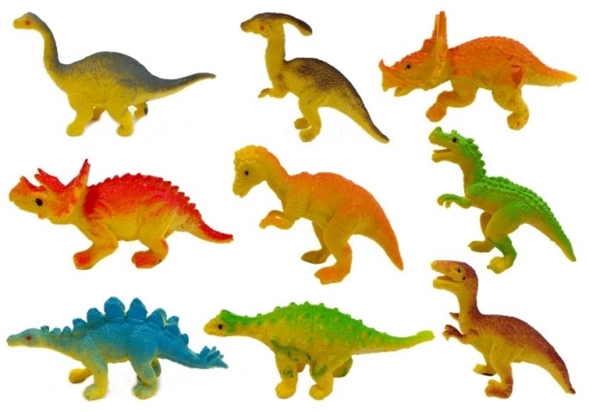 Walizka Transporter Sorter z dinozaurami zielony