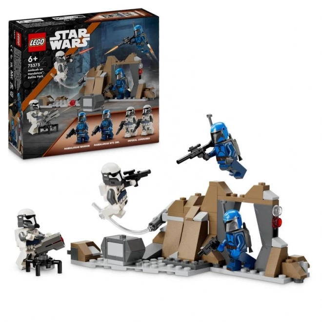 LEGO Star Wars 75373 Zestaw bitewny zasadzki na Mandalorze