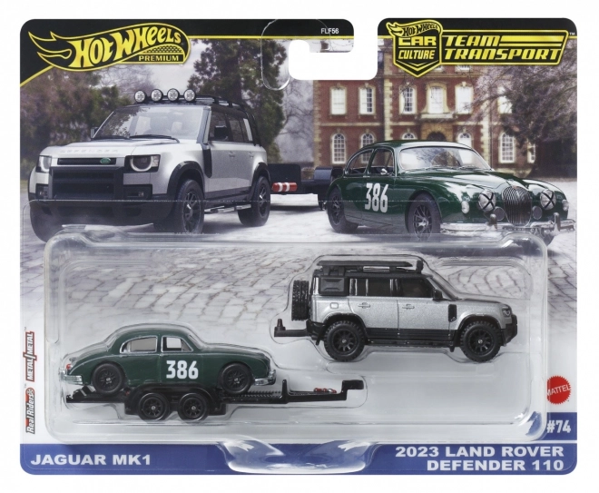 Zestaw pojazdów z okazji 50. rocznicy Land Rovera od Hot Wheels