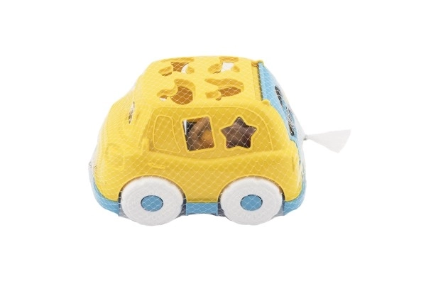 Auto sortownik plastikowy 24x17cm możliwość 3 kolorów - w siatce, 12m+