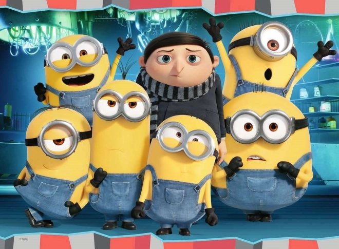 RAVENSBURGER Puzzle Minionki 2: Złoczyńca nadchodzi XXL 150 elementów