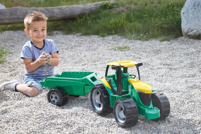 Lena Traktor bez łyżki i koparki z przyczepą