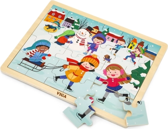 Solidna drewniana deska dla łatwego układania