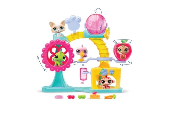 Littlest Pet Shop Zabawna fabryka z 2 figurkami