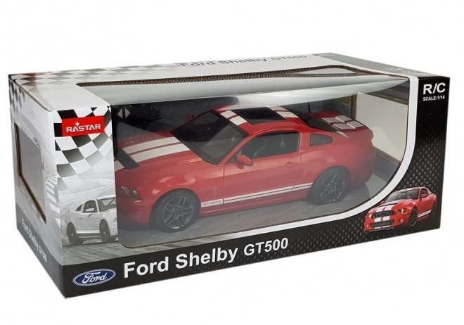 Wyścigowe auto zdalnie sterowane Ford Shelby GT500 1:14 czerwone