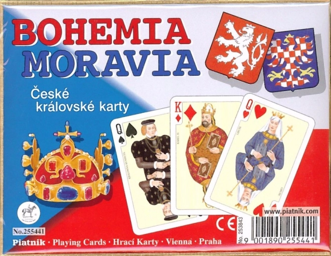 Karty Joker Kanasta z motywami Królestwa Czeskiego