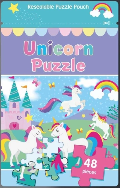 Puzzle Jednorożce 48 elementów