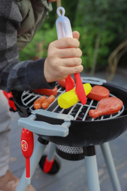 Dziecięcy grill z efektami świetlnymi i dźwiękowymi na baterie