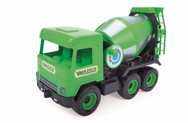 Betoniarka zielona Middle Truck w pudełku