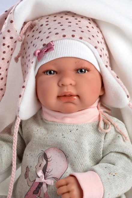Llorens M844-60 ubranko dla lalki niemowlę NEW BORN rozmiar 43-44 cm