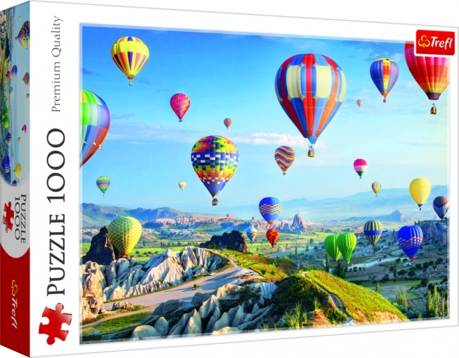 Puzzle 1000 elementów - Widok na Kapadocję