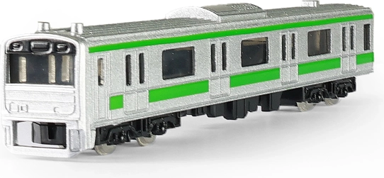 Metalowy mini pociąg metra 1:48, 15 cm