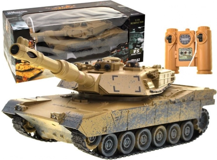 Czołg RC M1A2 Abrams w pustynnym kamuflażu