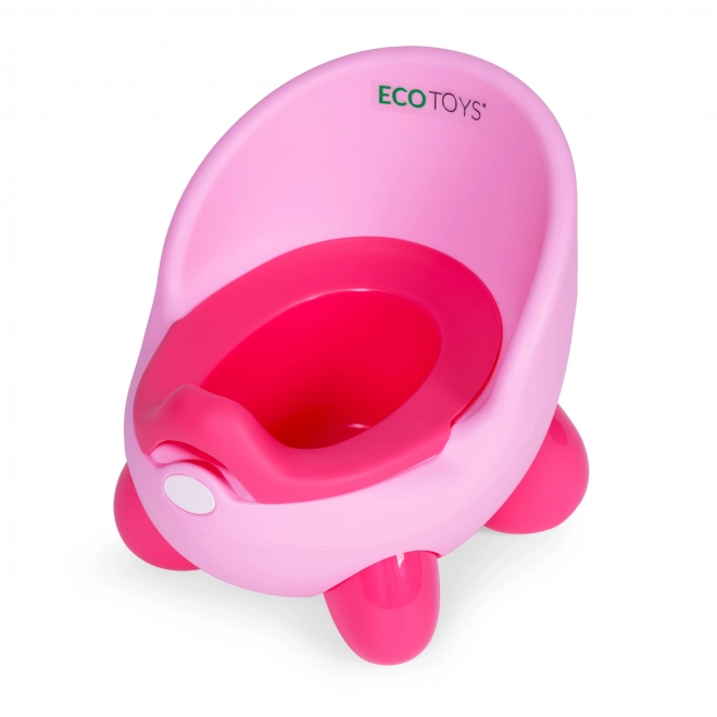 Nocnik dziecięcy z wyjmowaną wkładką i antypoślizgowymi nogami ECOTOYS