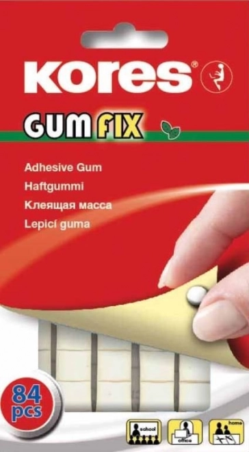 KORES Dwustronna taśma klejąca GUMFIX