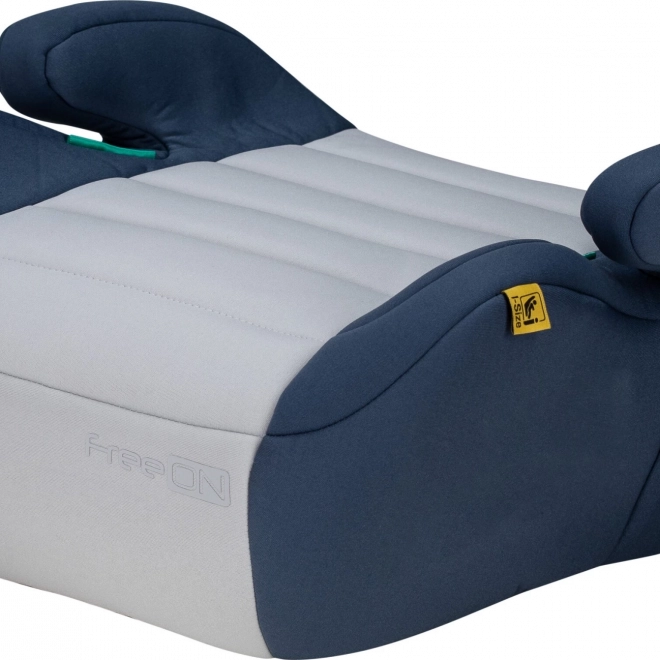 Fotelik samochodowy podwyższający FreeON Booster Comfy i-Size 125–150 cm – Niebiesko-szary