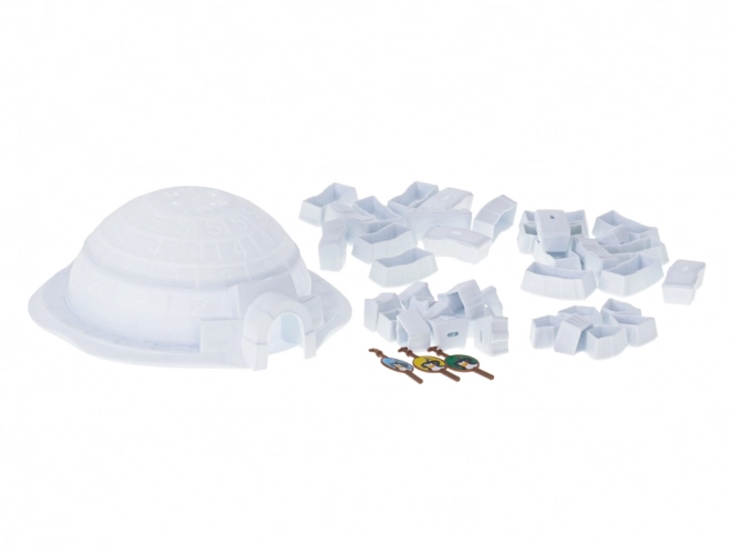 Gra planszowa buduj igloo z pingwinami
