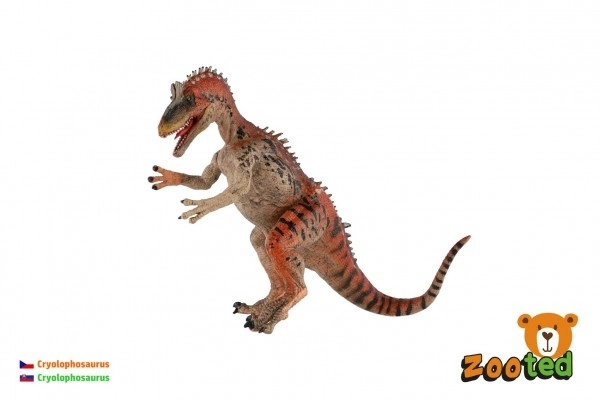 Cryolophosaurus zooted plast 17cm w woreczku